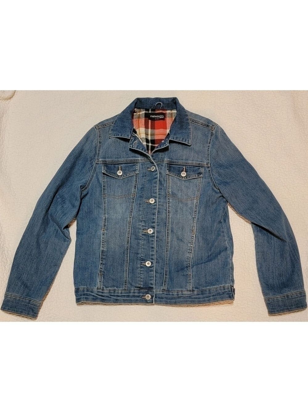 🆕️ Parasuco flannel lined denim jacket.